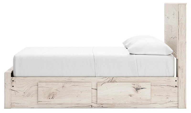 Lawroy Panel Storage Bed -  Ashley Furniture Bed  Fresh Start Furniture