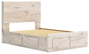 Lawroy Panel Storage Bed -  Ashley Furniture Bed  Fresh Start Furniture