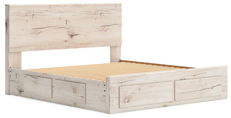 Lawroy Panel Storage Bed -  Ashley Furniture Bed  Fresh Start Furniture