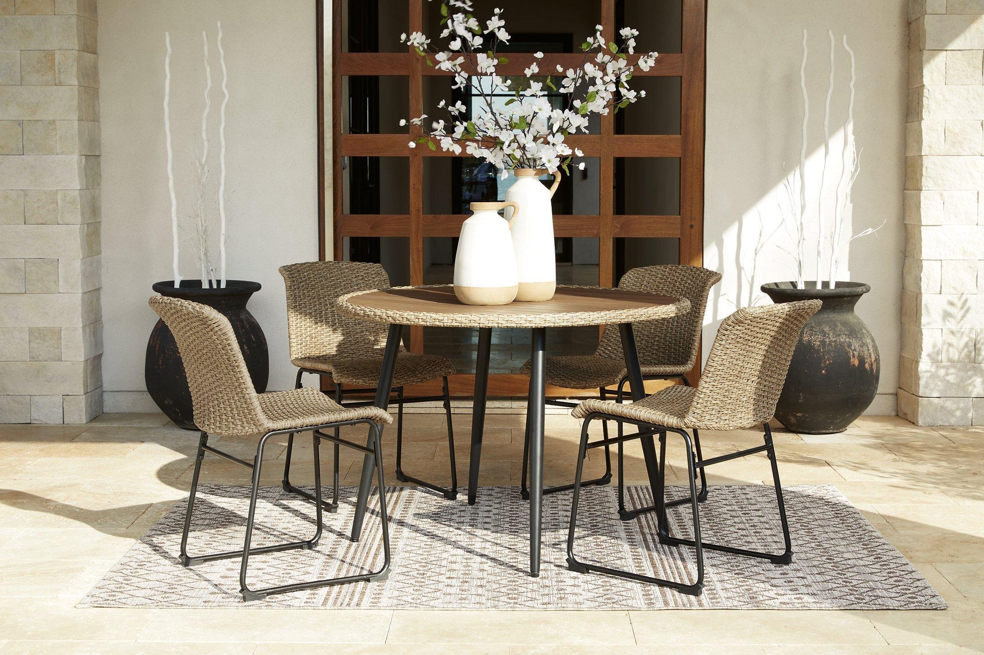 Amaris Outdoor Dining Set Ashley Furniture