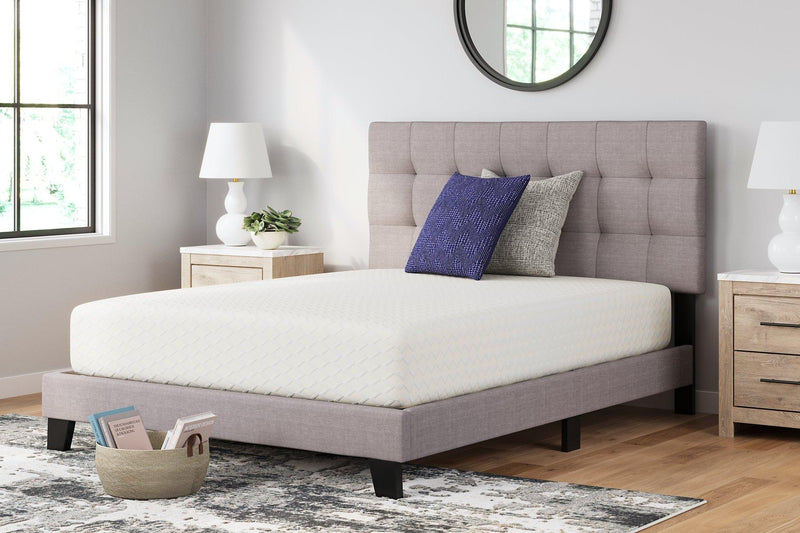 Chime 12 Inch Memory Foam Mattress in a Box -  Ashley Furniture Memory Foam Mattress  Fresh Start Furniture