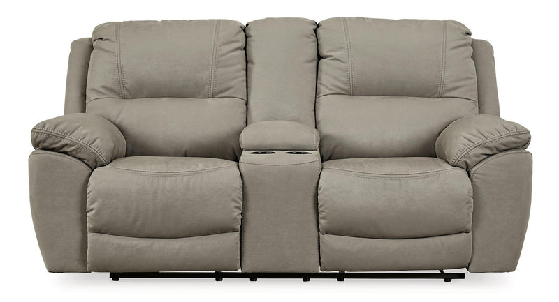 Next-Gen Gaucho Reclining Loveseat with Console Ashley Furniture Loveseat Putty Fresh Start Furniture