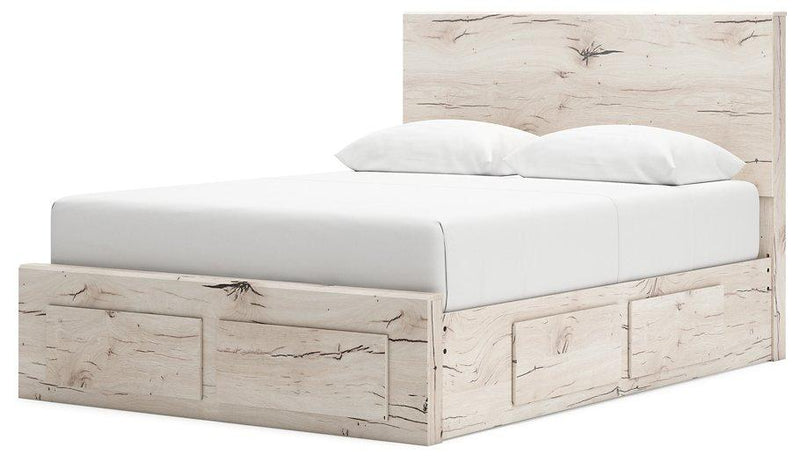 Lawroy Panel Storage Bed -  Ashley Furniture Bed  Fresh Start Furniture