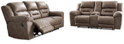 Stoneland Living Room Set Ashley Furniture Living Room Set Sofa/Loveseat / Fossil / Option 1 Fresh Start Furniture