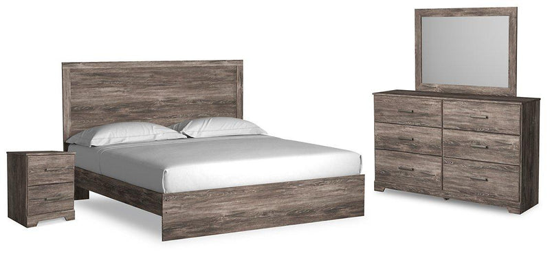 Ralinksi Bedroom Set Ashley Furniture Bedroom Set 6-Piece: Dresser & Mirror/Bed (Headboard, Footboar Fresh Start Furniture