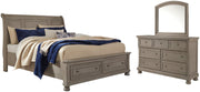 Lettner Bedroom Set Ashley Furniture Bedroom Set Sleigh Bed / 5-Piece: Dresser & Mirror/Bed (Headbo Fresh Start Furniture