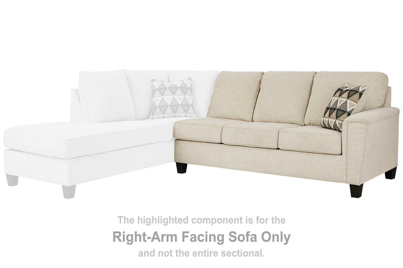 Abinger 2-Piece Sectional with Chaise Ashley Furniture