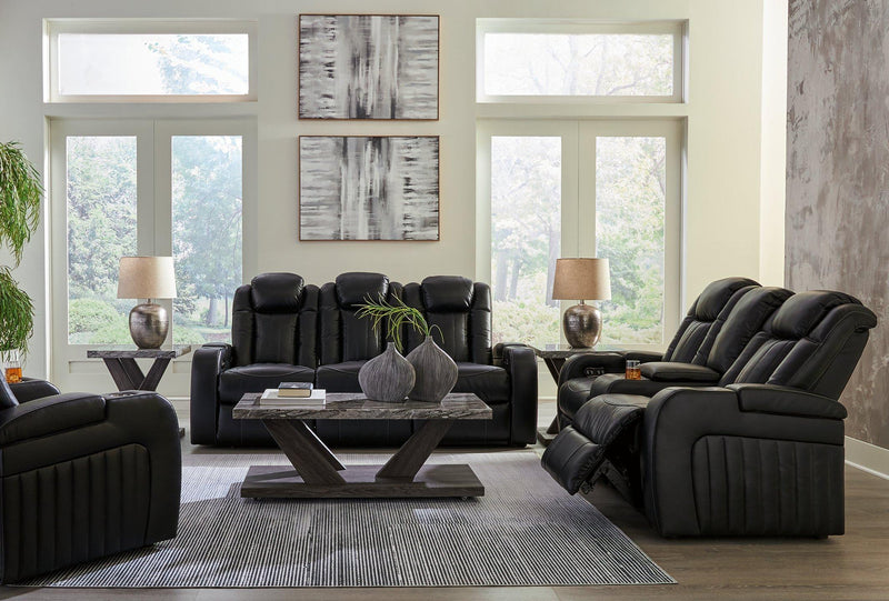 Caveman Den Upholstery Package -  Ashley Furniture Living Room Set  Fresh Start Furniture