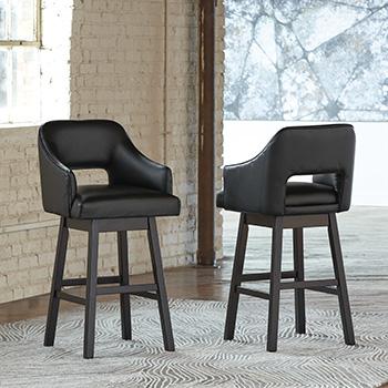 Tallenger Bar Stool Set -  Ashley Furniture Barstool Set  Fresh Start Furniture