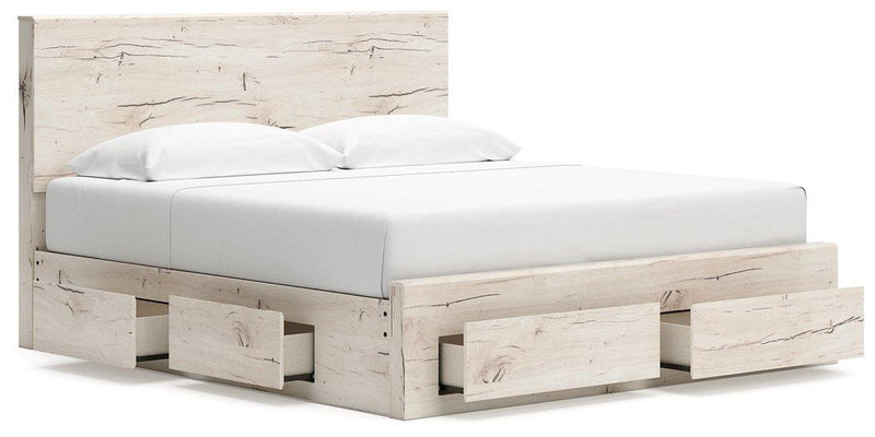 Lawroy Panel Storage Bed -  Ashley Furniture Bed  Fresh Start Furniture