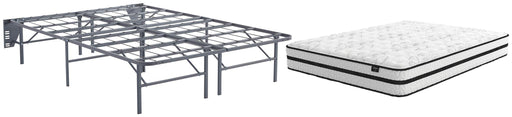 Chime 10 Inch Hybrid Mattress Package -  Ashley Furniture Mattress Set  Fresh Start Furniture