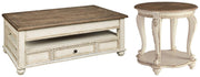 Realyn Table Set Ashley Furniture Table Set Cocktail Table Lift/End Table Fresh Start Furniture