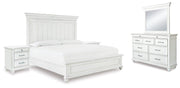 Kanwyn Bedroom Set Ashley Furniture Bedroom Set Panel Bed / 7-Piece: Dresser & Mirror/Bed (Headboa Fresh Start Furniture