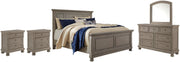 Lettner Bedroom Set Ashley Furniture Bedroom Set Panel Bed / 7-Piece: Dresser & Mirror/Bed (Headboa Fresh Start Furniture