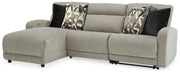 Colleyville Power Reclining Sectional with Chaise -  Ashley Furniture Sectional  Fresh Start Furniture