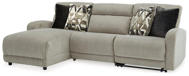 Colleyville Power Reclining Sectional with Chaise -  Ashley Furniture Sectional  Fresh Start Furniture