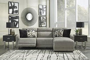 Colleyville Power Reclining Sectional with Chaise -  Ashley Furniture Sectional  Fresh Start Furniture