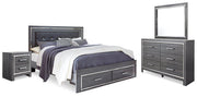 Lodanna Bedroom Set Ashley Furniture Bedroom Set Panel Bed / 6-Piece: Dresser & Mirror/Bed (Headboa Fresh Start Furniture