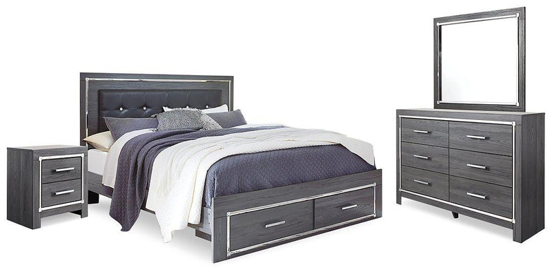 Lodanna Bedroom Set Ashley Furniture Bedroom Set Panel Bed / 6-Piece: Dresser & Mirror/Bed (Headboa Fresh Start Furniture