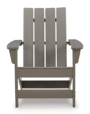 Visola Outdoor Adirondack Chair Set with End Table -  Ashley Furniture Outdoor Seating Set  Fresh Start Furniture