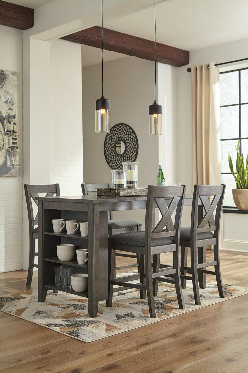 Caitbrook Counter Height Dining Set -  Ashley Furniture Barstool Set  Fresh Start Furniture