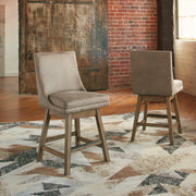 Tallenger Bar Stool Set -  Ashley Furniture Barstool Set  Fresh Start Furniture
