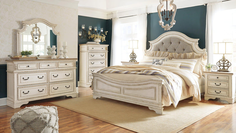 Realyn Upholstered Bed Ashley Furniture Bed  Fresh Start Furniture