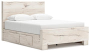Lawroy Bed Ashley Furniture Bed Queen / Panel Bed w/ Side Storage Drawers (4) Fresh Start Furniture
