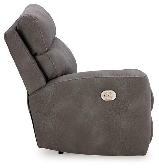 Next-Gen DuraPella Power Reclining Sectional Loveseat with Console Ashley Furniture Sectional  Fresh Start Furniture