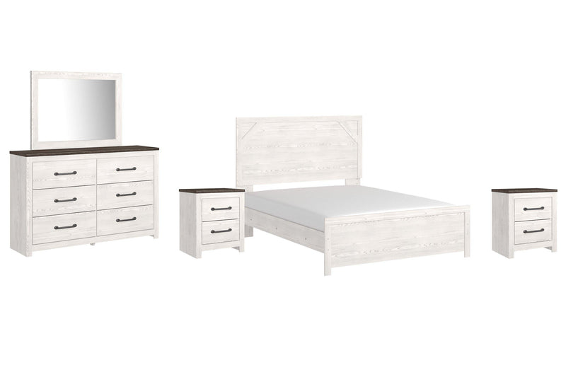 Gerridan Bedroom Set Ashley Furniture Bedroom Set Panel Bed / 7-Piece: Dresser & Mirror/Bed (Headboa Fresh Start Furniture