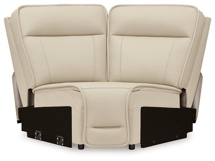 Double Deal Reclining Sectional with 2 Consoles -  Ashley Furniture Sectional  Fresh Start Furniture