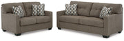 Mahoney Living Room Set Ashley Furniture Living Room Set Sofa/Loveseat / Chocolate / Option 1 Fresh Start Furniture