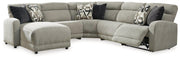 Colleyville Power Reclining Sectional with Chaise -  Ashley Furniture Sectional  Fresh Start Furniture