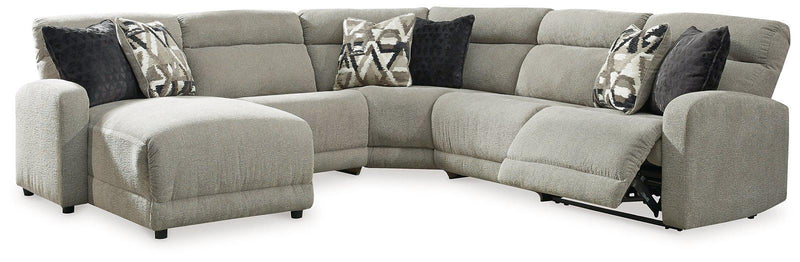 Colleyville Power Reclining Sectional with Chaise -  Ashley Furniture Sectional  Fresh Start Furniture