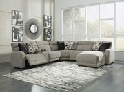 Colleyville Power Reclining Sectional with Chaise -  Ashley Furniture Sectional  Fresh Start Furniture