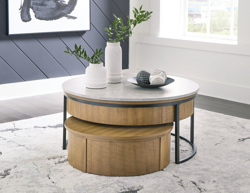 Fridley Occasional Table Set Ashley Furniture Table Set  Fresh Start Furniture