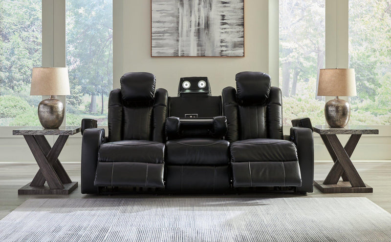 Caveman Den Upholstery Package -  Ashley Furniture Living Room Set  Fresh Start Furniture