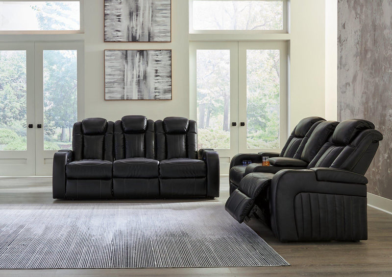 Caveman Den Upholstery Package -  Ashley Furniture Living Room Set  Fresh Start Furniture