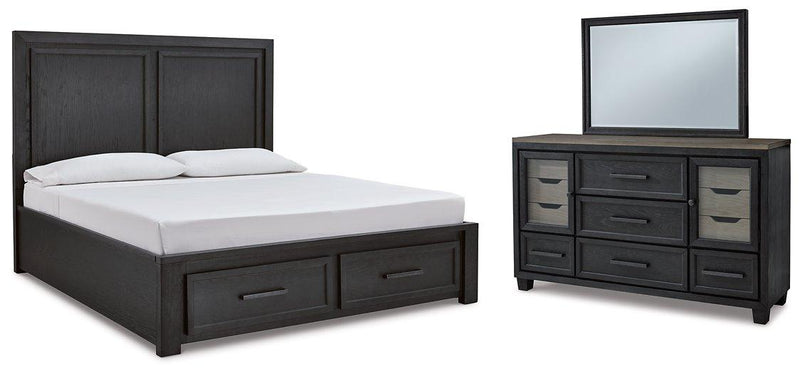 Foyland Bedroom Set Ashley Furniture Bedroom Set 5-Piece: Dresser & Mirror/Bed (Headboard, Footboar Fresh Start Furniture