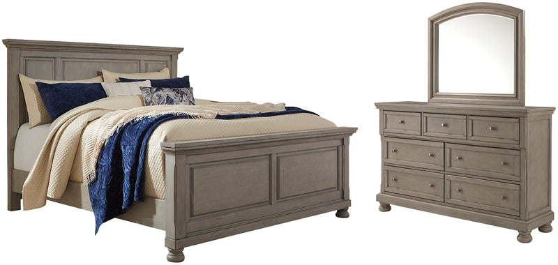 Lettner Bedroom Set Ashley Furniture Bedroom Set Panel Bed / 5-Piece: Dresser & Mirror/Bed (Headboa Fresh Start Furniture