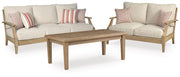 Clare View Outdoor Seating Set -  Ashley Furniture Outdoor Seating Set  Fresh Start Furniture