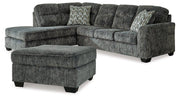 Lonoke Living Room Set Ashley Furniture Living Room Set Sectional/Ottoman / Gunmetal / Option 2 Fresh Start Furniture