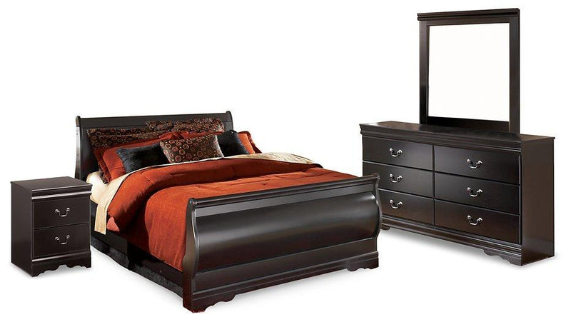 Huey Vineyard Bedroom Set Ashley Furniture Bedroom Set 6-Piece: Dresser & Mirror/Bed (Headboard, Footboar Fresh Start Furniture