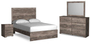 Ralinksi Bedroom Set Ashley Furniture Bedroom Set 6-Piece: Dresser & Mirror/Bed (Headboard, Footboar Fresh Start Furniture