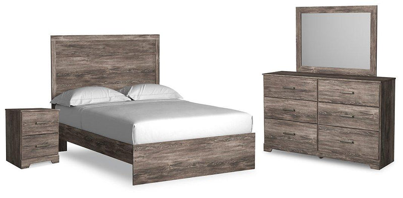 Ralinksi Bedroom Set Ashley Furniture Bedroom Set 6-Piece: Dresser & Mirror/Bed (Headboard, Footboar Fresh Start Furniture