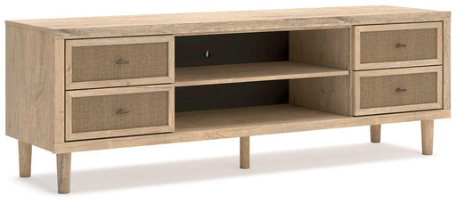 Cielden 72" TV Stand with Electric Fireplace -  Ashley Furniture TV Stand w/Fire  Fresh Start Furniture