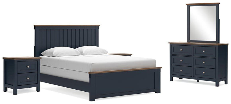 Landocken Bedroom Package Ashley Furniture Bedroom Set Queen / 7-Piece: Bed(Headboard,Footboard,Rails)/Dr Fresh Start Furniture