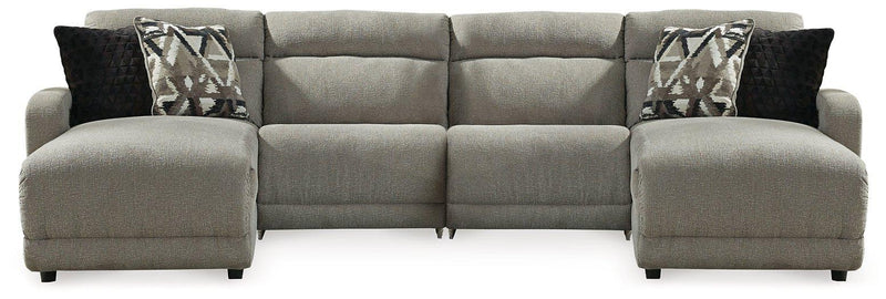 Colleyville Power Reclining Sectional with Chaise -  Ashley Furniture Sectional  Fresh Start Furniture