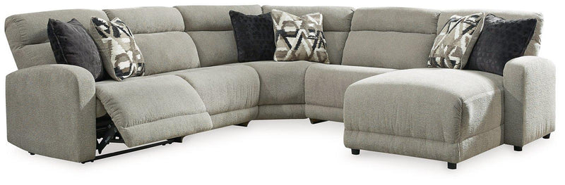 Colleyville Power Reclining Sectional with Chaise -  Ashley Furniture Sectional  Fresh Start Furniture