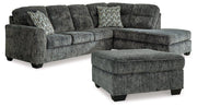 Lonoke Living Room Set Ashley Furniture Living Room Set Sectional/Ottoman / Gunmetal / Option 1 Fresh Start Furniture